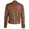 Geaca de Piele Barbati Gipsy Coniac GMDuuk LAGAV - readytowear.ro