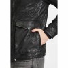 Geaca de Iarna din Piele Barbati Gipsy Neagra GMElyas - readytowear.ro