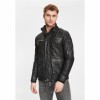 Geaca de Iarna din Piele Barbati Gipsy Neagra GMElyas Geaca de Iarna din Piele Barbati Gipsy Neagra GMElyas - readytowear.ro