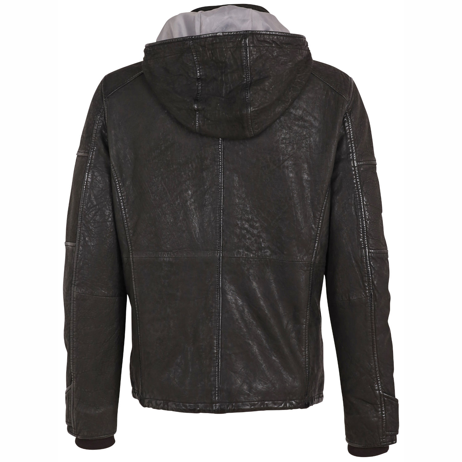 Geaca de Iarna din Piele Barbati Gipsy Neagra GMElyas – IMBRACAMINTE Geaca de Iarna din Piele Barbati Gipsy Neagra GMElyas – IMBRACAMINTE