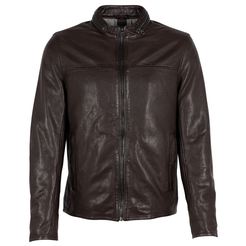 Geaca de Piele Barbati Gipsy Maro Inchis GMEndro – IMBRACAMINTE Geaca de Piele Barbati Gipsy Maro Inchis GMEndro – IMBRACAMINTE