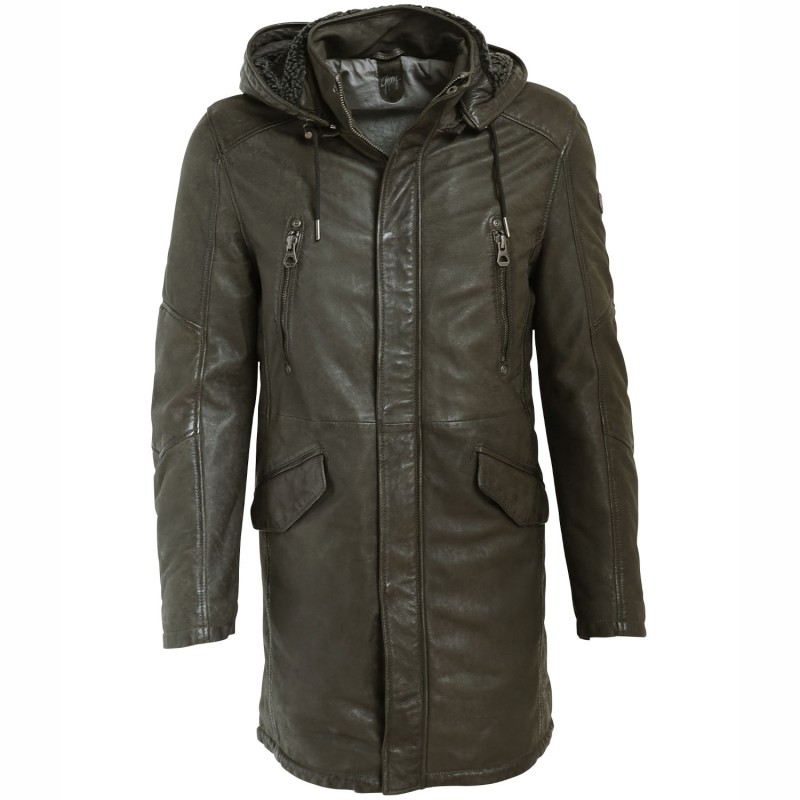 Geaca Lunga de Piele Barbati Gipsy Olive GMEsmond LCOUNTV W – IMBRACAMINTE Geaca Lunga de Piele Barbati Gipsy Olive GMEsmond LCOUNTV W – IMBRACAMINTE