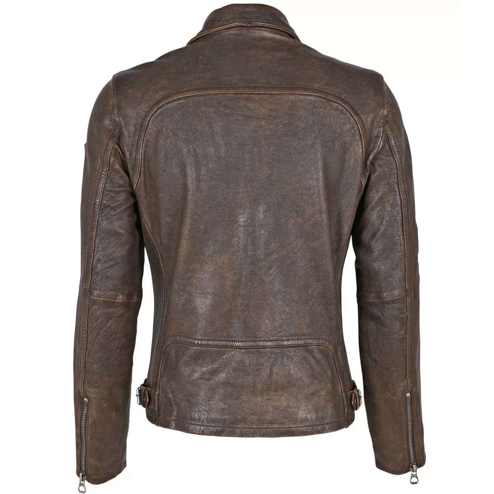Geaca de Piele Barbati Gipsy Maro Vintage GMFendro SF LANTV geci de piele - readytowear.ro