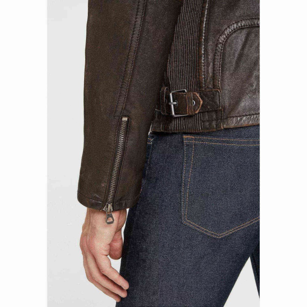 Geaca de Piele Barbati Gipsy Maro Vintage GMFendro SF LANTV geci de piele - readytowear.ro