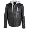 Geaca de Piele Barbati Gipsy Neagra GMFilio Geaca de Piele Barbati Gipsy Neagra GMFilio - readytowear.ro