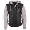 Geaca de Piele Barbati Gipsy Grafit GMGhillie - readytowear.ro
