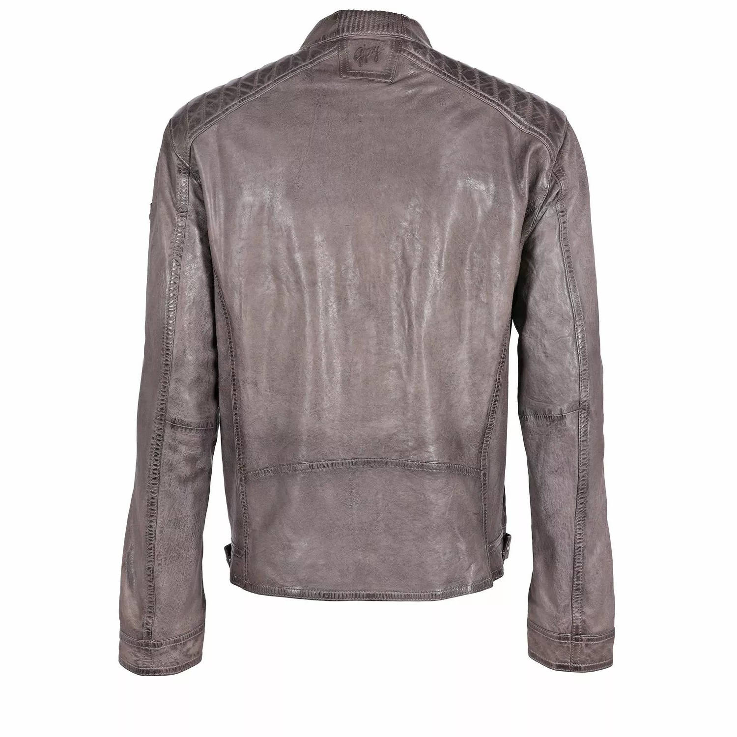 Geaca de Piele Barbati Gipsy Gri GMGilian CF LONTV – IMBRACAMINTE