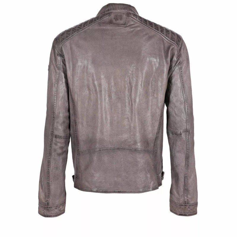 Geaca de Piele Barbati Gipsy Gri GMGilian CF LONTV – IMBRACAMINTE Geaca de Piele Barbati Gipsy Gri GMGilian CF LONTV – IMBRACAMINTE