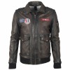 Geaca de Piele Barbati Gipsy Maro Antic GMGismo LAKAV Geaca de Piele Barbati Gipsy Maro Antic GMGismo LAKAV - readytowear.ro