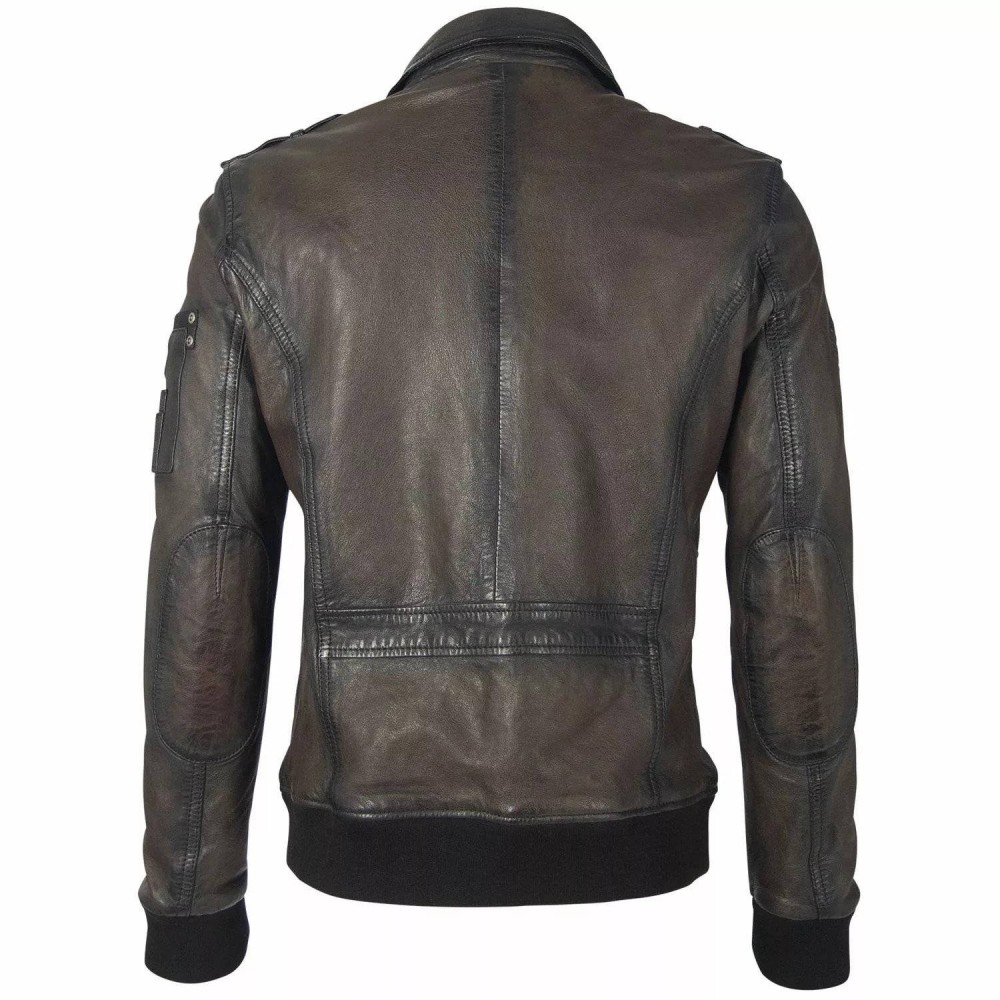 Geaca de Piele Barbati Gipsy Maro Antic GMGismo LAKAV Geaca de Piele Barbati Gipsy Maro Antic GMGismo LAKAV - readytowear.ro