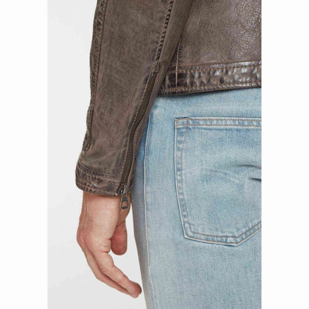 Geaca de Piele Barbati Gipsy Maro Inchis GMGlenno LAMAXV Geaca de Piele Barbati Gipsy Maro Inchis GMGlenno LAMAXV - readytowear.ro