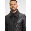 Geaca de Iarna din Piele Barbati Gipsy Neagra GMGrover – IMBRACAMINTE Geaca de Iarna din Piele Barbati Gipsy Neagra GMGrover – IMBRACAMINTE