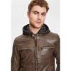 Geaca de Piele Barbati Gipsy Maro Inchis GMHenno LAMAXV Geaca de Piele Barbati Gipsy Maro Inchis GMHenno LAMAXV - readytowear.ro