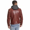 Geaca de Piele Barbati Gipsy Maro Rosiatic GMHenno Geaca de Piele Barbati Gipsy Maro Rosiatic GMHenno - readytowear.ro