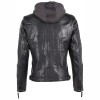 Geaca de Piele Barbati Gipsy Neagra GMHenno Geaca de Piele Barbati Gipsy Neagra GMHenno - readytowear.ro