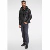 Geaca de Piele Barbati Gipsy Neagra GMHenno Geaca de Piele Barbati Gipsy Neagra GMHenno - readytowear.ro