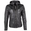 Geaca de Piele Barbati Gipsy Neagra GMHenno Geaca de Piele Barbati Gipsy Neagra GMHenno - readytowear