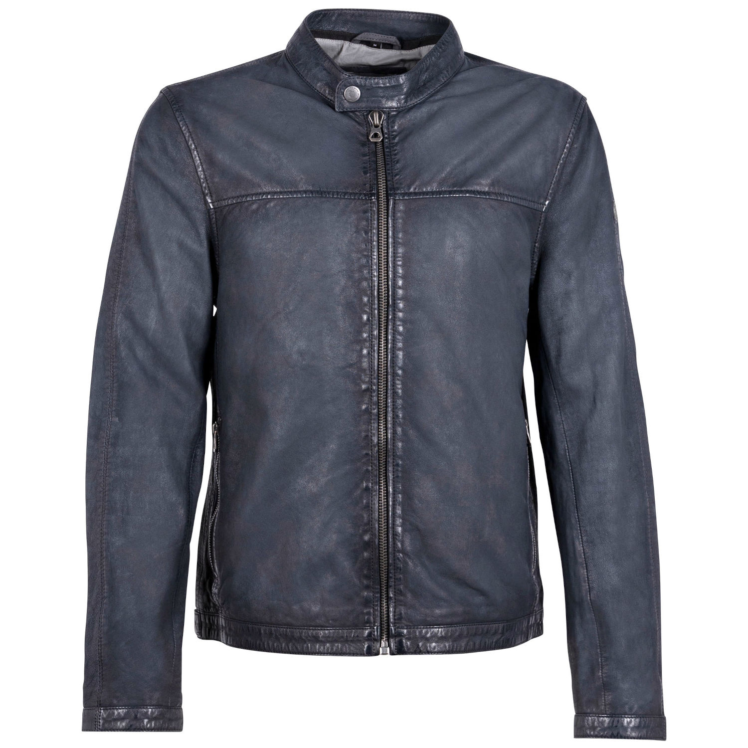 Geaca de Piele Barbati Gipsy Bleumarin GMHiet – Black Friday Geaca de Piele Barbati Gipsy Bleumarin GMHiet – Black Friday