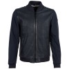 Geaca de Piele Barbati Gipsy Albastra GMHorizan Geaca de Piele Barbati Gipsy Albastra GMHorizan - readytowear.ro
