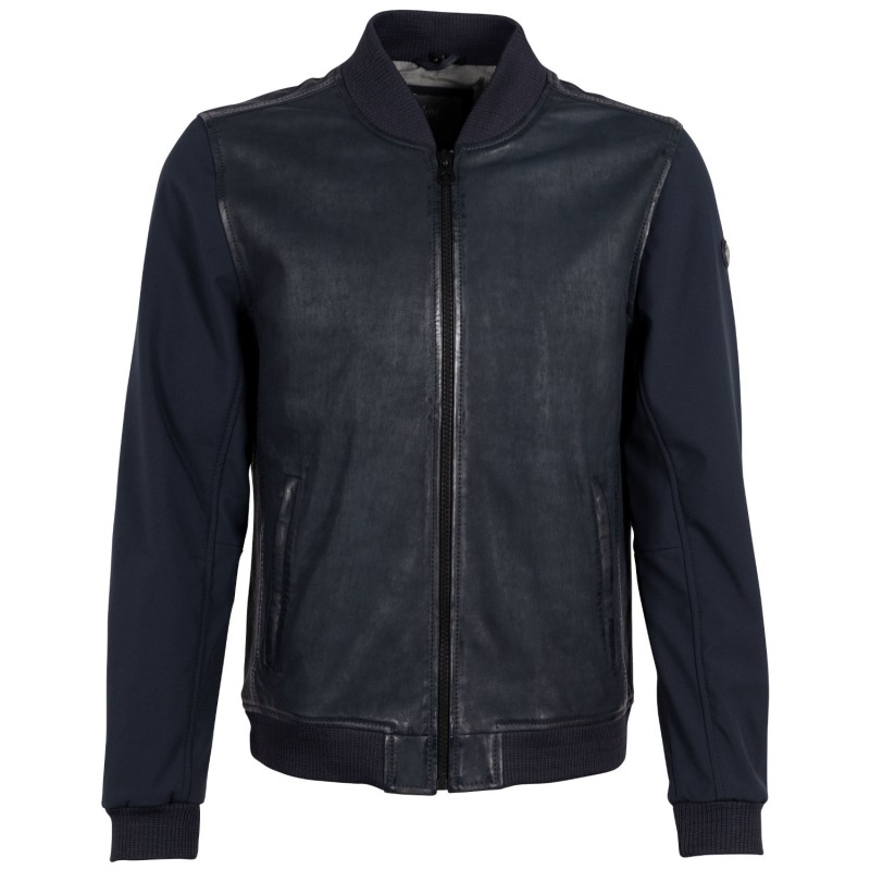 Geaca de Piele Barbati Gipsy Albastra GMHorizan – IMBRACAMINTE Geaca de Piele Barbati Gipsy Albastra GMHorizan – IMBRACAMINTE