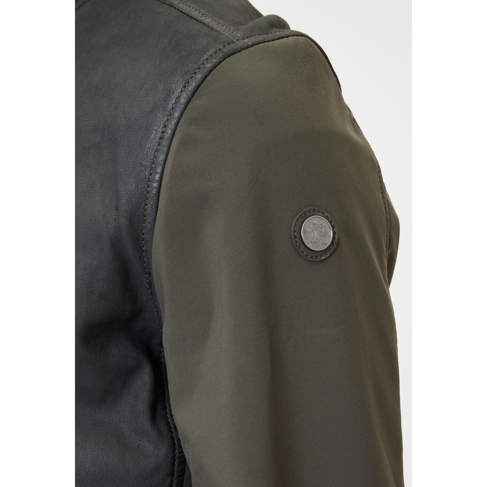 Geaca de Piele Barbati Gipsy Olive GMHorizan Geaca de Piele Barbati Gipsy Olive GMHorizan - readytowear.ro