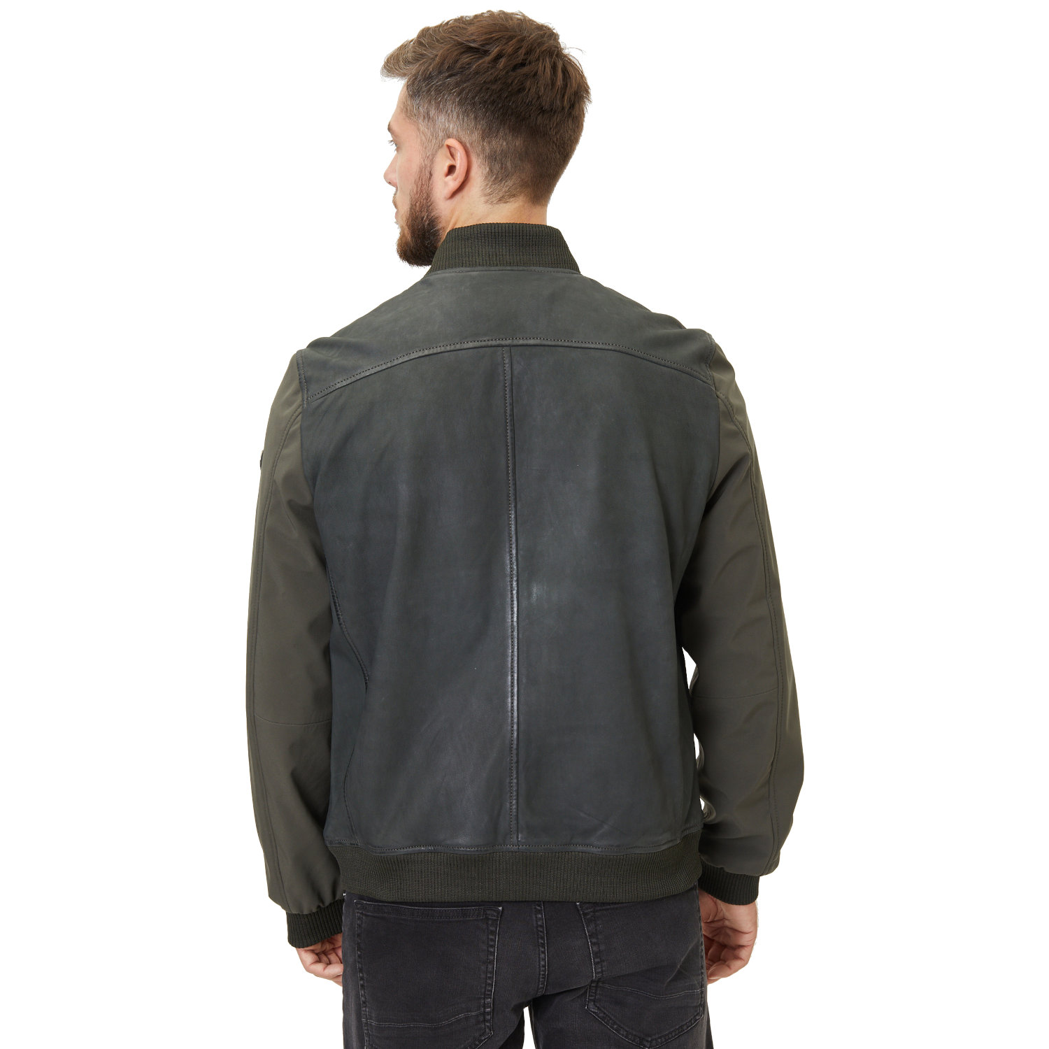 Geaca de Piele Barbati Gipsy Olive GMHorizan – IMBRACAMINTE