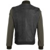 Geaca de Piele Barbati Gipsy Olive GMHorizan – IMBRACAMINTE