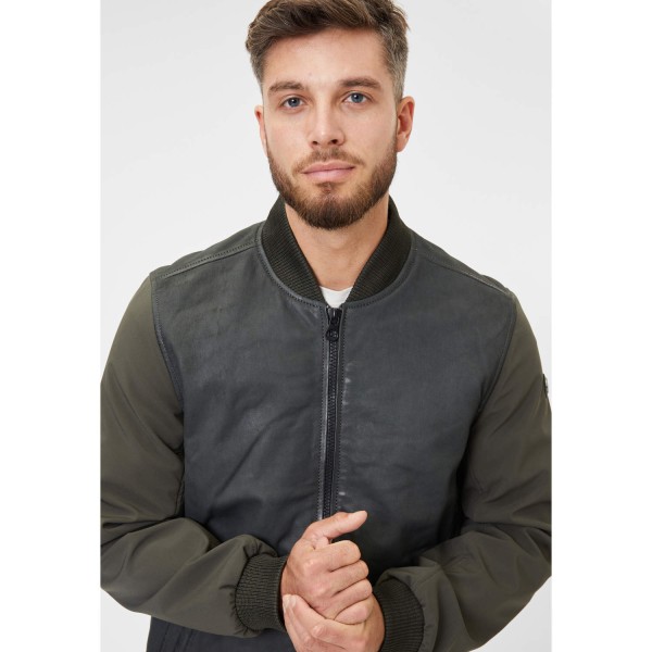 Geaca de Piele Barbati Gipsy Olive GMHorizan – IMBRACAMINTE — fotografia 6