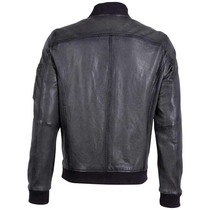 Geaca de Piele Barbati Gipsy Antracit GMHusley – IMBRACAMINTE Geaca de Piele Barbati Gipsy Antracit GMHusley – IMBRACAMINTE