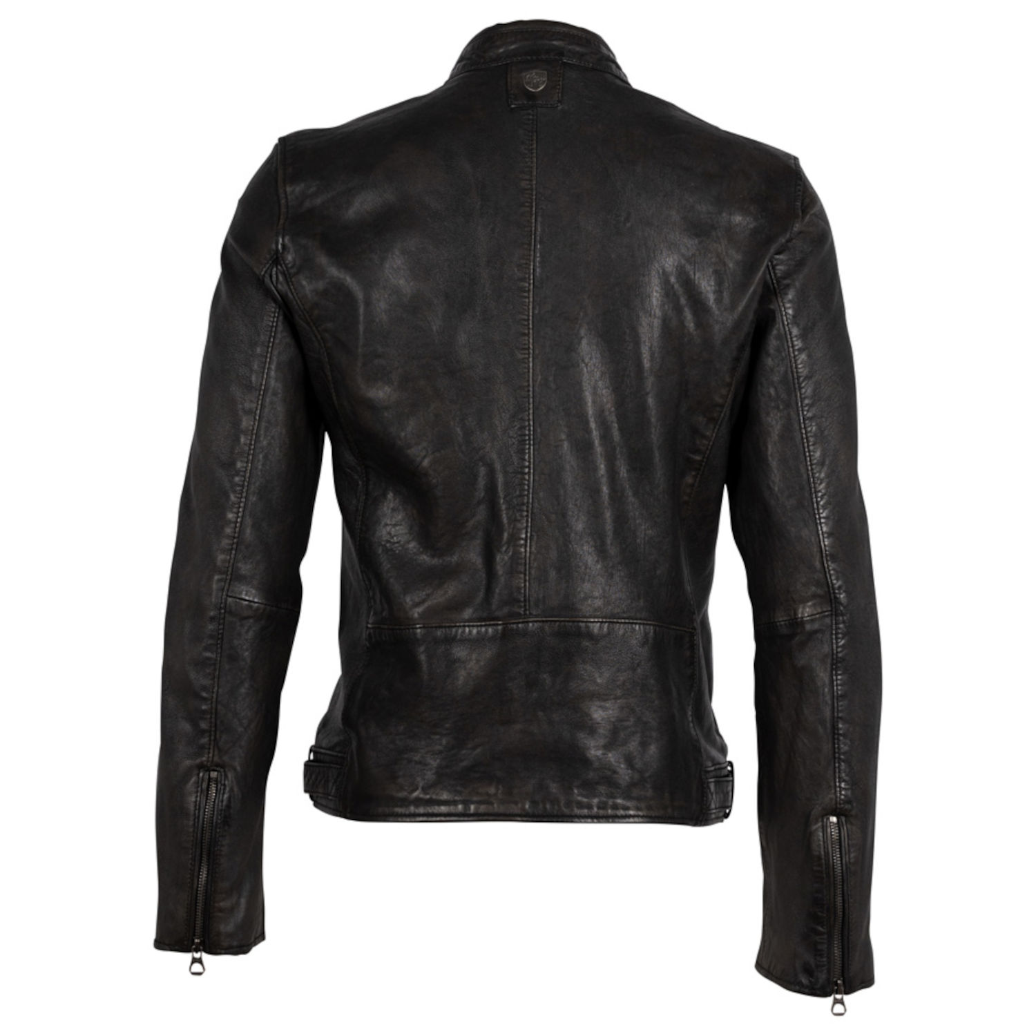 Geaca de Piele Barbati Gipsy Negru Vintage GMIdro – Black Friday