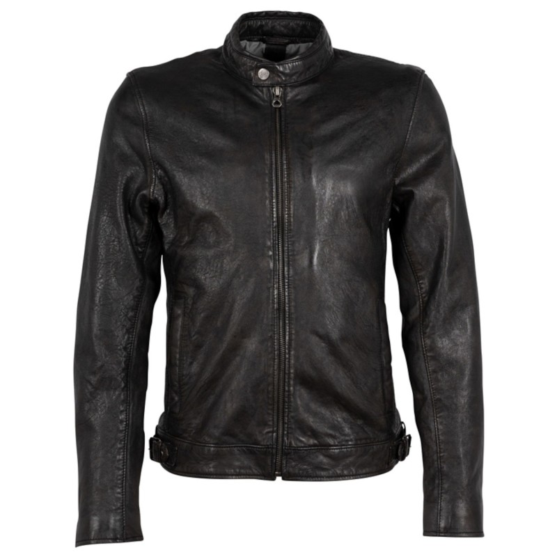 Geaca de Piele Barbati Gipsy Negru Vintage GMIdro – Black Friday Geaca de Piele Barbati Gipsy Negru Vintage GMIdro – Black Friday