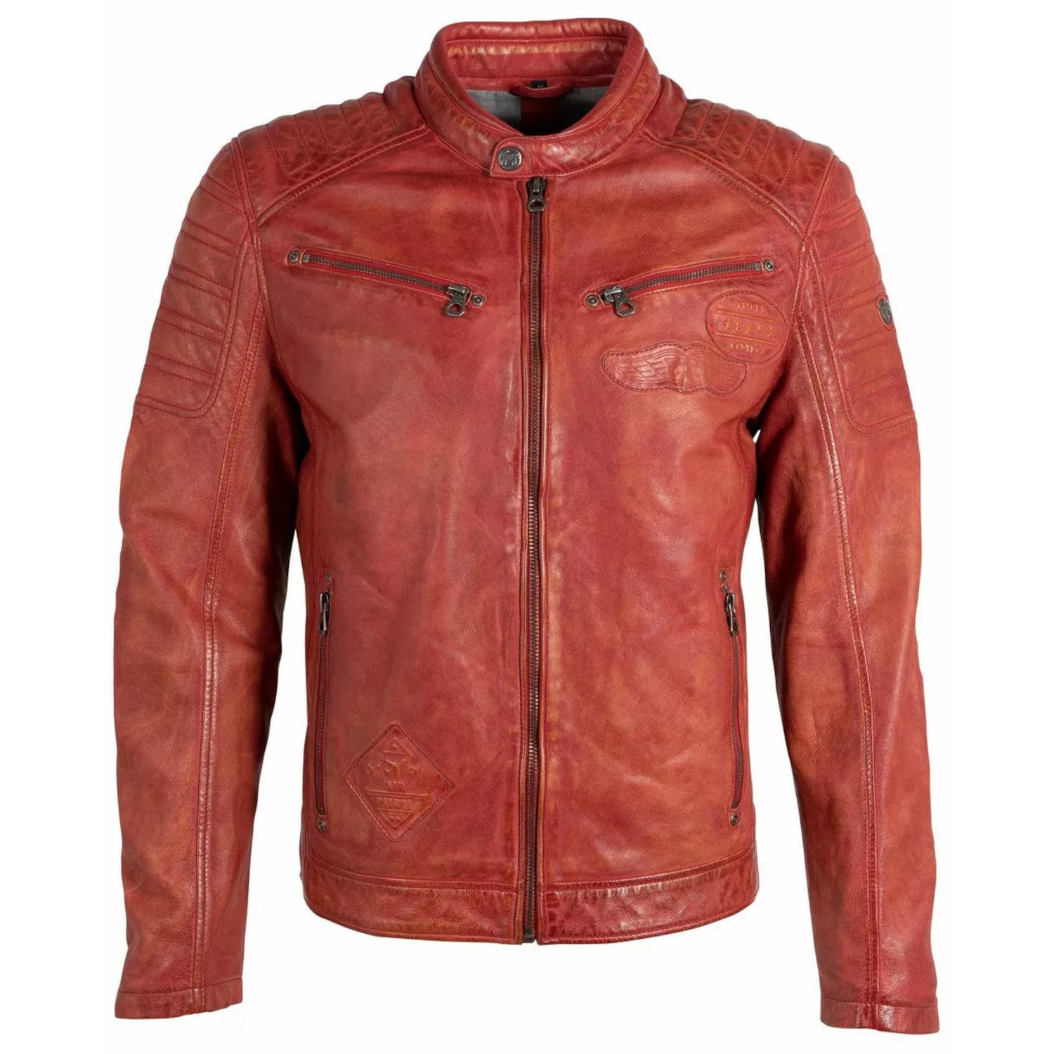 Geaca de Piele Barbati Gipsy Rosie GMIonut NSLROV – IMBRACAMINTE Geaca de Piele Barbati Gipsy Rosie GMIonut NSLROV – IMBRACAMINTE