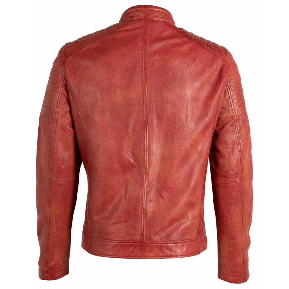 Geaca de Piele Barbati Gipsy Rosie GMIonut NSLROV Geaca de Piele Barbati Gipsy Rosie GMIonut NSLROV - readytowear.ro