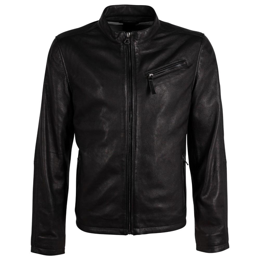 Geaca de Piele Barbati Gipsy Neagra GMJaqua Geaca de Piele Barbati Gipsy Neagra GMJaqua - readytowear.ro