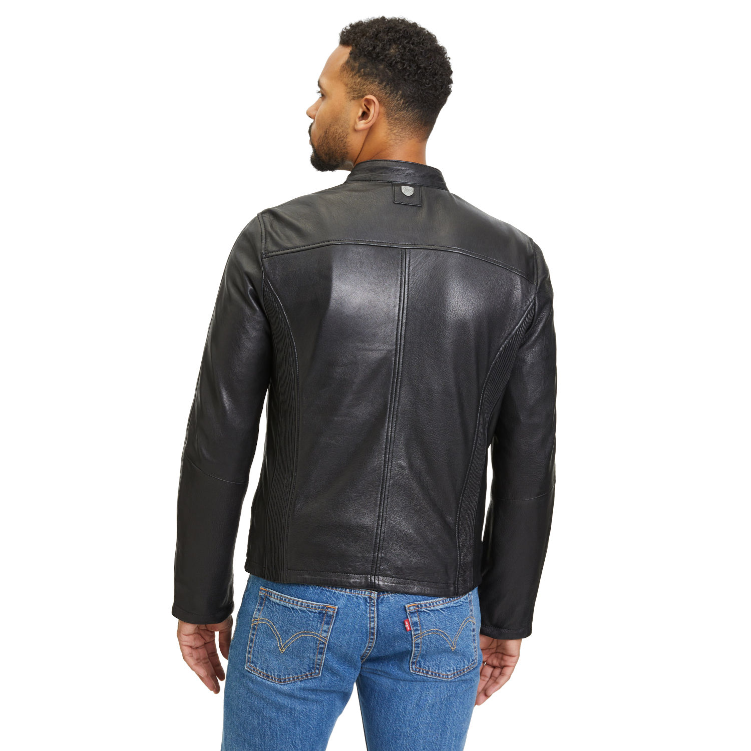 Geaca de Piele Barbati Gipsy Neagra GMJaqua – Black Friday