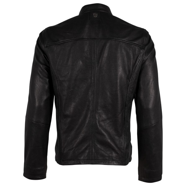Geaca de Piele Barbati Gipsy Neagra GMJaqua – Black Friday — fotografia 4