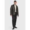 Geaca Lunga de Piele Barbati Gipsy Antracit GMKalisdo 2 – IMBRACAMINTE