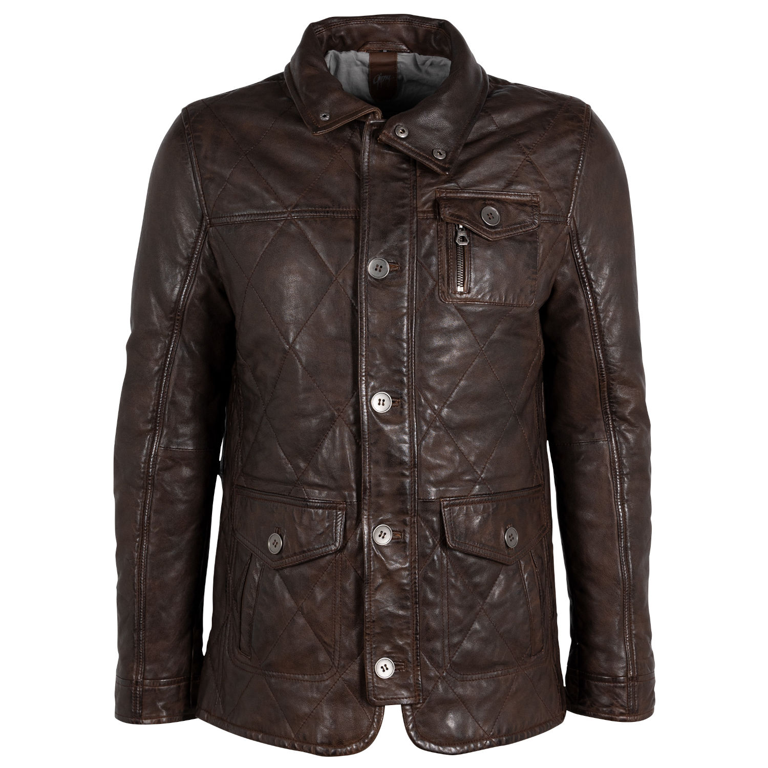 Geaca Lunga de Piele Barbati Gipsy Maro GMKalisdo 2 – Black Friday Geaca Lunga de Piele Barbati Gipsy Maro GMKalisdo 2 – Black Friday