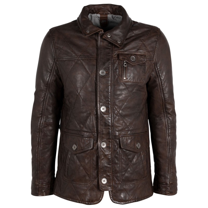 Geaca Lunga de Piele Barbati Gipsy Maro GMKalisdo 2 – Black Friday Geaca Lunga de Piele Barbati Gipsy Maro GMKalisdo 2 – Black Friday