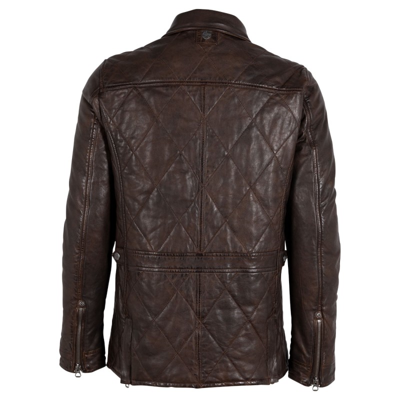 Geaca Lunga de Piele Barbati Gipsy Maro GMKalisdo 2 – Black Friday Geaca Lunga de Piele Barbati Gipsy Maro GMKalisdo 2 – Black Friday