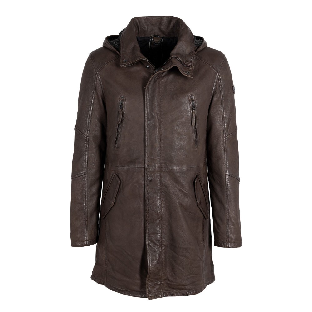 Geaca Lunga de Piele Barbati Gipsy Maro GMKassio Geaca Lunga de Piele Barbati Gipsy Maro GMKassio - readytowear.ro