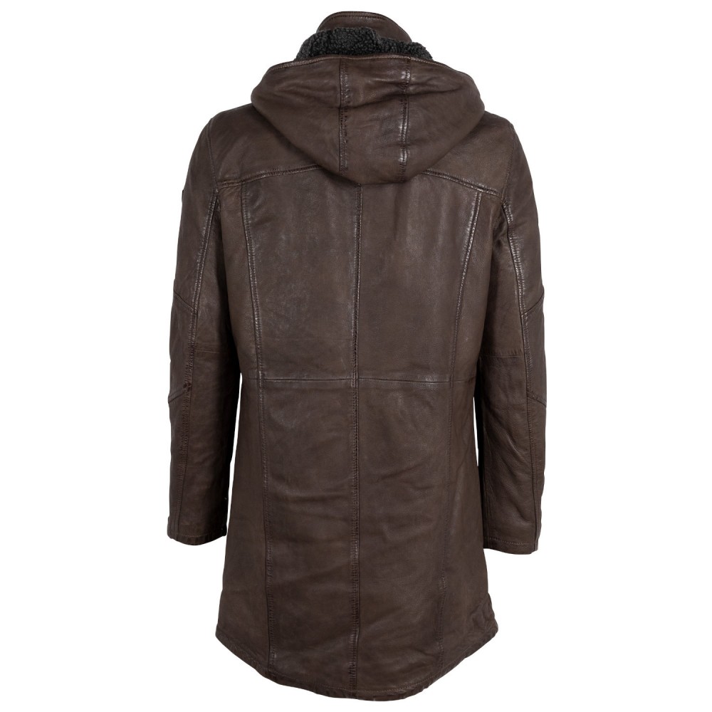 Geaca Lunga de Piele Barbati Gipsy Maro GMKassio Geaca Lunga de Piele Barbati Gipsy Maro GMKassio - readytowear.ro