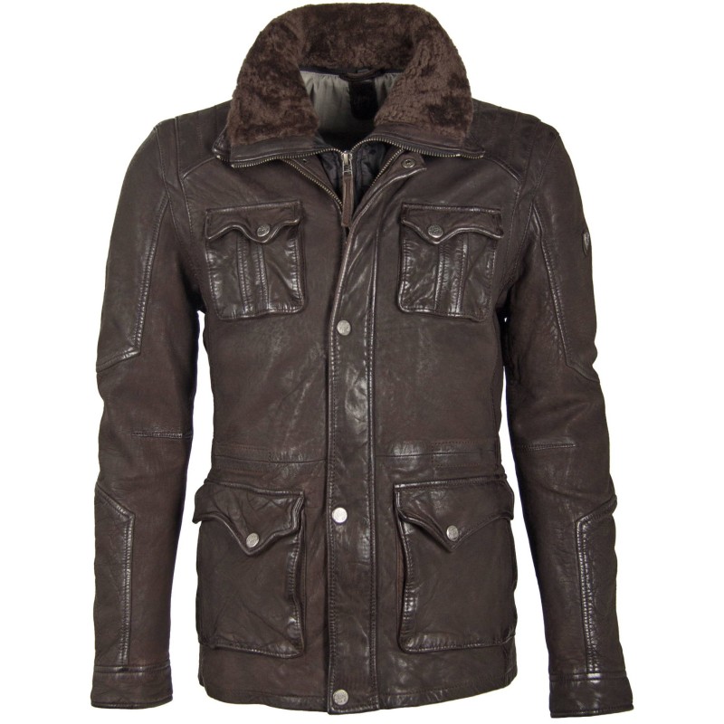 Geaca Lunga de Piele Barbati Gipsy Maro Inchis GMLandro LCOUNTV W – IMBRACAMINTE Geaca Lunga de Piele Barbati Gipsy Maro Inchis GMLandro LCOUNTV W – IMBRACAMINTE