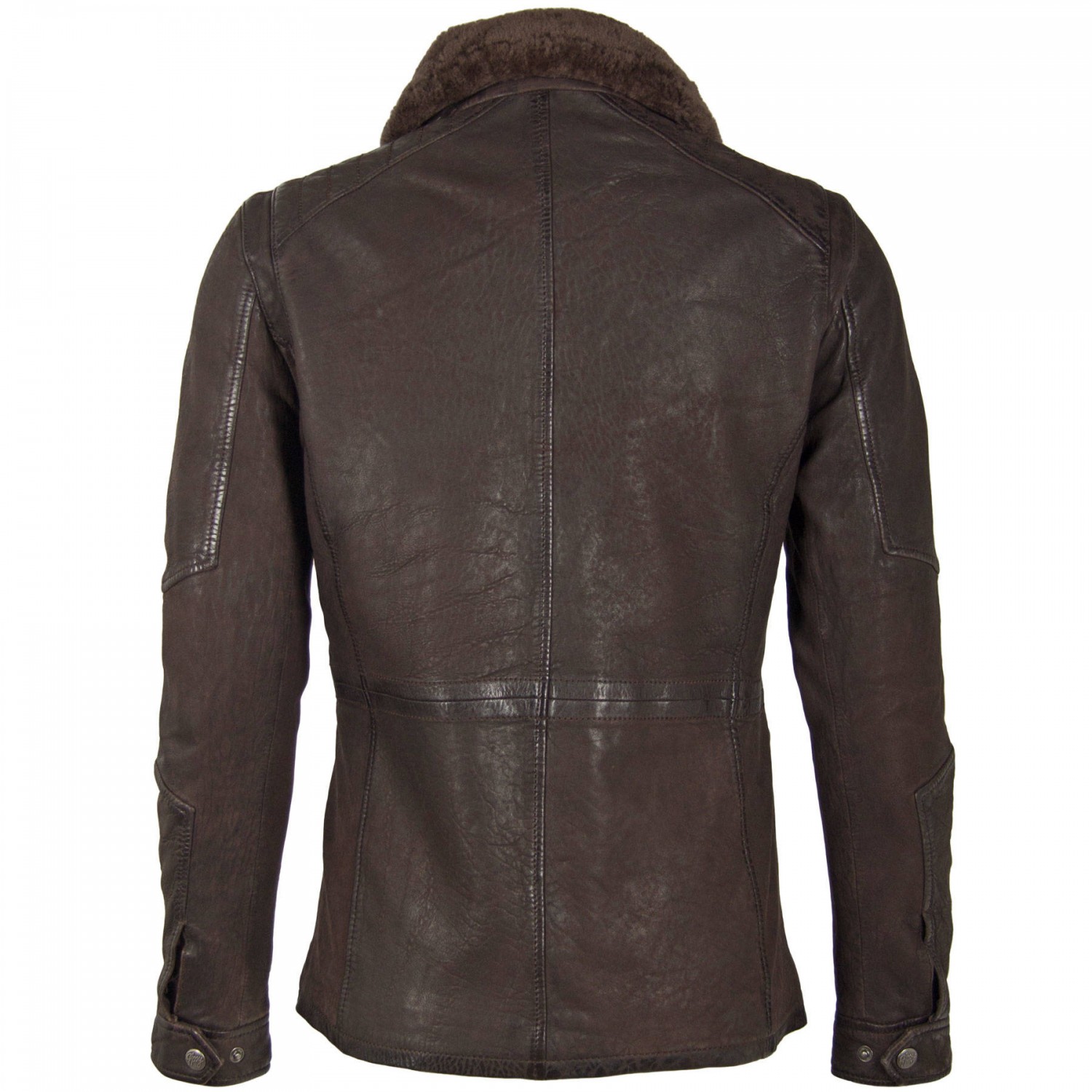 Geaca Lunga de Piele Barbati Gipsy Maro Inchis GMLandro LCOUNTV W – IMBRACAMINTE