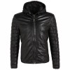 Geaca de Iarna din Piele Barbati Gipsy Neagra GMLonso Geaca de Iarna din Piele Barbati Gipsy Neagra GMLonso - readytowear.ro