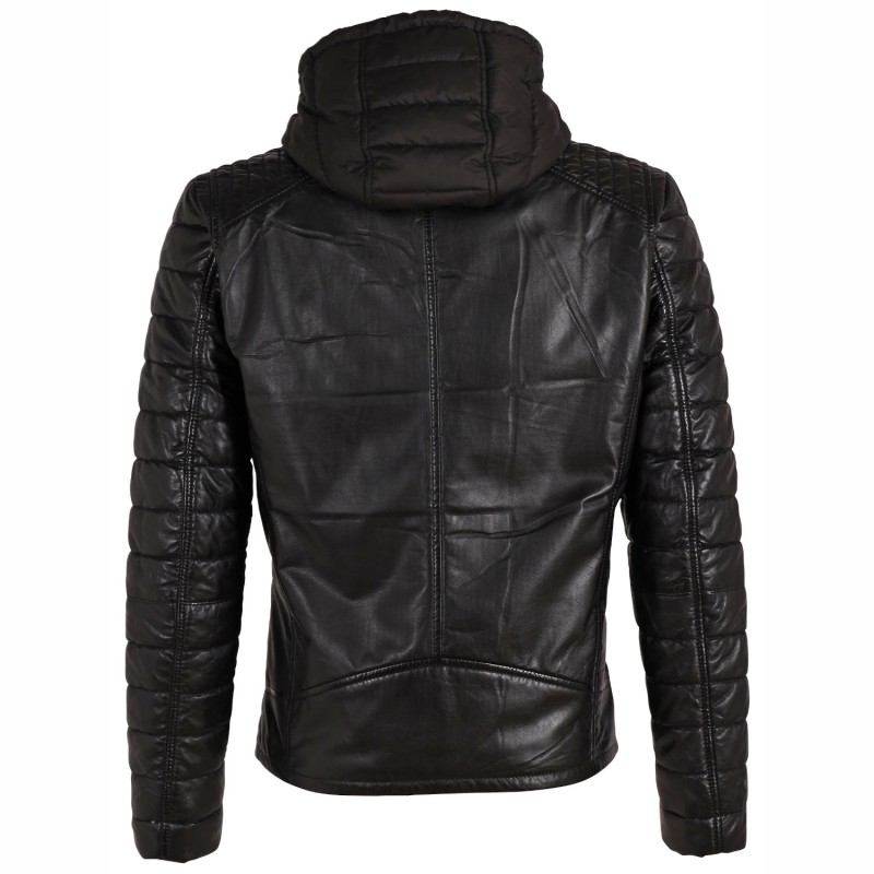 Geaca de Iarna din Piele Barbati Gipsy Neagra GMLonso – IMBRACAMINTE Geaca de Iarna din Piele Barbati Gipsy Neagra GMLonso – IMBRACAMINTE