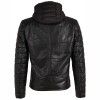 Geaca de Iarna din Piele Barbati Gipsy Neagra GMLonso – Black Friday