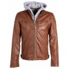 Geaca de Piele Barbati Gipsy Coniac GMLyron - readytowear