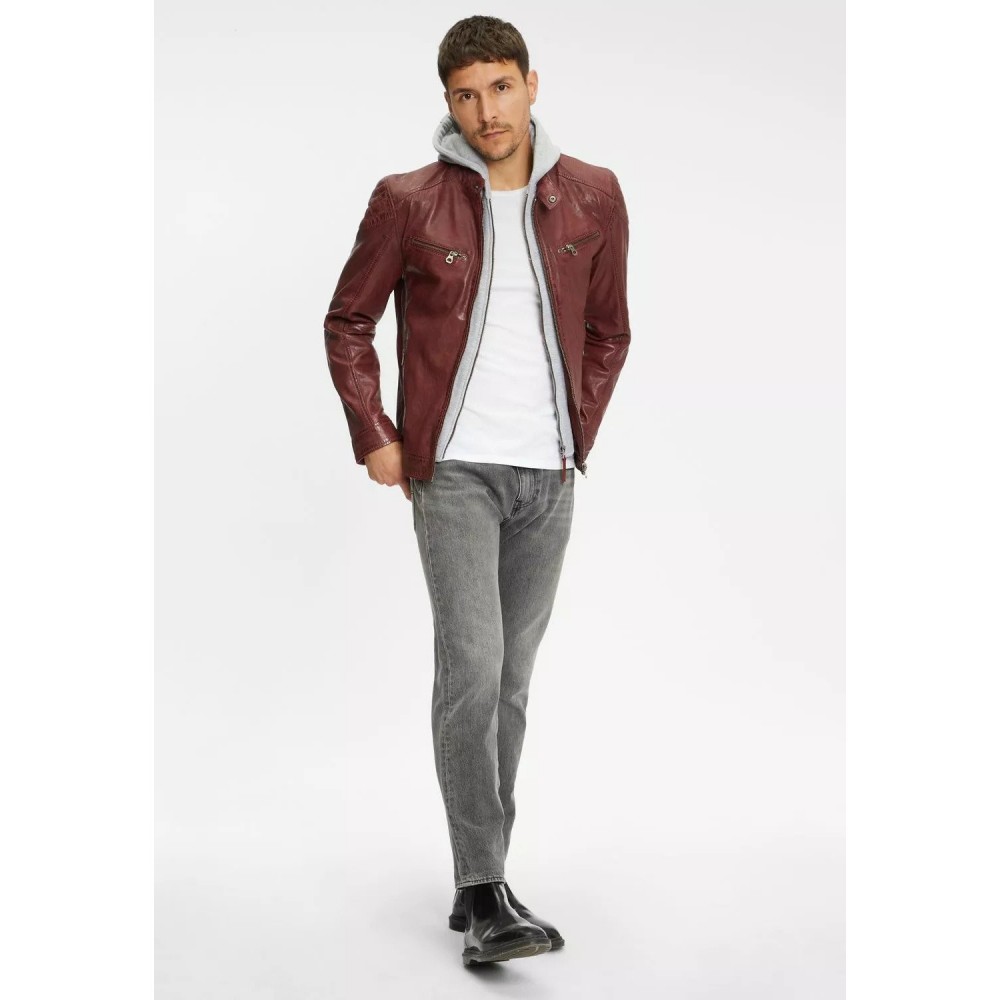 Geaca de Piele Barbati Gipsy Visinie GMLyron Geaca de Piele Barbati Gipsy Visinie GMLyron - readytowear.ro