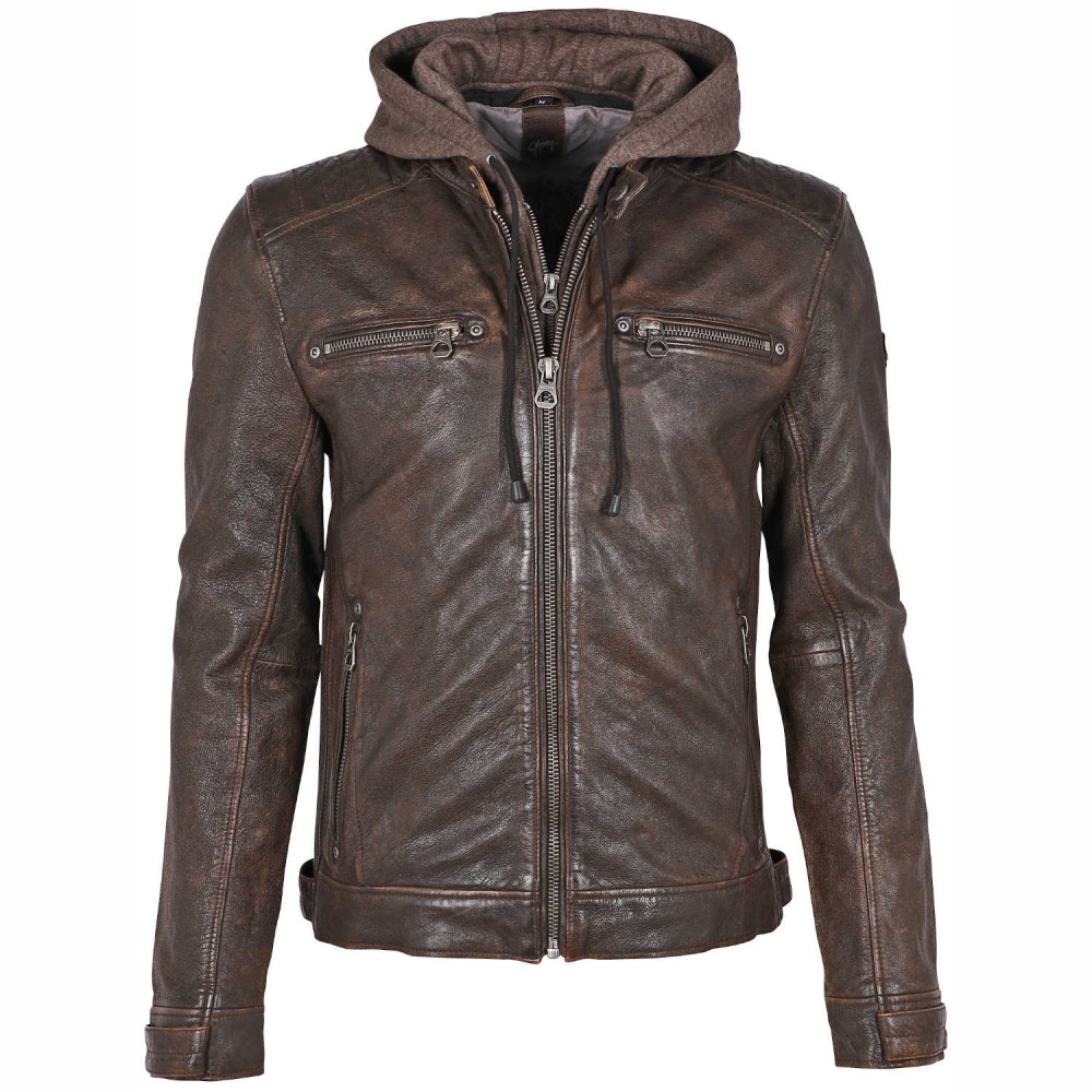 Geaca de Piele Barbati Gipsy Maro Vintage GMMagnu SF LANTV Geaca de Piele Barbati Gipsy Maro Vintage GMMagnu SF LANTV - readytowear.ro